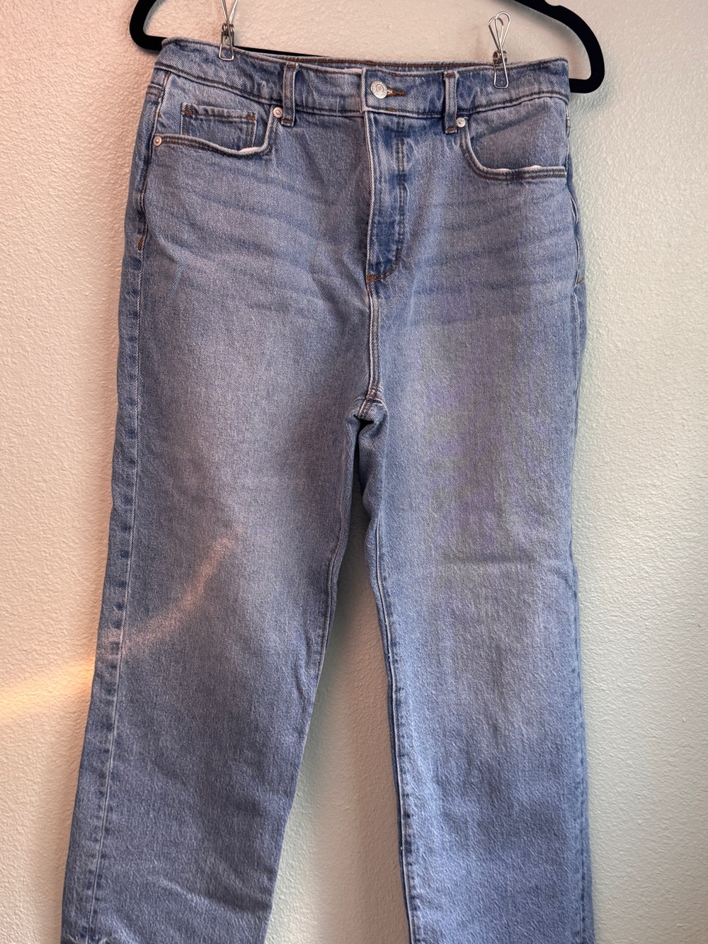 LOFT Light Blue Straight Leg Jeans